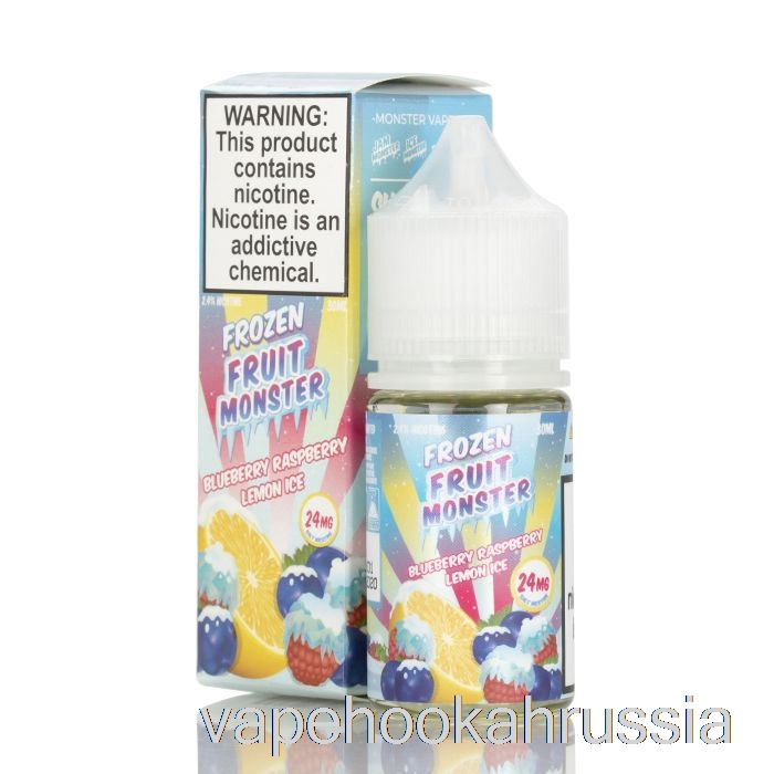 Vape Russia лед черника малина лимон - соли замороженные фруктовые монстры - 30мл 24мг